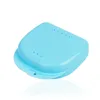 Dental Retainer Orthodontic Boxes Mouth Guard Denture Storage Case Box Plastic Oral Hygiene Supplies Organizer