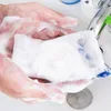 915CM Sacchetto di sapone Spugne per guanti insaponati in rete di schiuma per pulizia schiumosa Saponi da bagno Rete Pulizie per bagno Guanti Maglie Bagni1110054