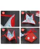 Christmas Sweet Candy Boxes Gift Wraps Papers Bags Xmas Party Wedding Tray Packaging Box With Ribbon Rope Table Decoration