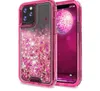 Glitter Färgglada Quicksand S30 S20 Likvida fall till iPhone 11 iPhone12 iPhone 12 Xrstylo6 K51 A01 A21 A11 G Stylus Moto E7 Aristo5 K31 Fodral