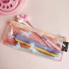 Arsmundi Estojo Escolar Material de Escritório Kawaii Papelaria Estuches Chancelaria Escola Bonito Caixa de Lápis Caneta Bolsas Pena VT00227550198