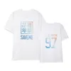 Kpop Young Forever Spara mig T-shirts Hip Hop Casual Loose Clothes Tshirt T Shirt Short Sleeve Tops T-tröja DX896