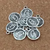 100 pçs / lotes Antique Silver Letter "G" Alfabeto Inicial Liga Encantos Pingentes para Jóias Fazendo Colar DIY Acessórios