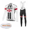 2019 New Giant Team Cycling Winter Thermal Fleece Jersey Bib Pants Sets Men Leng Sleeves Bike Maillot Roupa ciclismo lzfboss4249mm