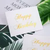 50 pièces personnalisé mode papier carte d'invitation babyshower fête d'anniversaire mariage pour merci invités cadeaux faveurs1