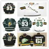 Pas cher Vintage OHL London Knights Jersey 93 Mitch Marner 18 Liam Foudy 11 John Carlson 61 John Tavares 16 Max Domi Broderie Maillots Personnalisés