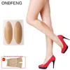 ONEFENG silicone leg onlays body beauty soft pad correction of leg type conceal weaknesses factory direct selling