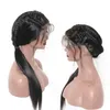 Şeffaf tam dantel peruk görünmez ağartılmış düğümler önceden koparılmış 13x6 ön saç derisi insan saç peruk remy dantel peruk 5725802