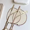 Mode CE2176 Ronde Rose-Gold Fullrim Brillen Frame 52-21-140 Unisex voor Prescription Bril Small Lantern Hanging Ornaments Fulls