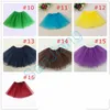 Ins Women Tutu Dress Candy Rainbow Color Party Skirts Lady Dance Dresses Adder Summer Bubble Gauze Ballet Mini Short Skirt E39155224