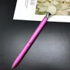 Fashion NEW Small Many Grain Pearl Pen Metal Ballpoint Pens School Office Writing Supplies Stationery Student Gift