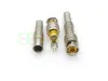 1000 Uds conector BNC macho sin soldadura a Cable Coaxial RG59 para cámara CCTV