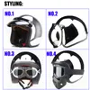 Capacete de motocicleta Open Face Vintage Kask Capacete Chrome Silver Retro Casque Mirror Pilot Jet Moto 3 4 Half Casco DOT 513316k