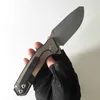 Begränsad anpassningsversion sCK Folding Knives Högkvalitativ Utomhusutrustning Taktisk Camping Kniv Jaktverktyg Stark CPM-S35VN blad TC4 Titan Ram