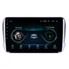 10.1 بوصة أندرويد GPS Sevication Car Stereo لعام 2014-2016 Peugeot 2008 مع HD شاشة اللمس Bluetooth USB WiFi Aux دعم carplay