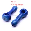 Spoo Glass Pipe para fumar Made Made Tubs Cores podem variar 3,5 "da Radiant Factory