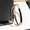 Titanium rvs armband armband koreaanse rose gouden mode manchet groothandel hypoallergene opening armband sieraden voor vrouwen DHL