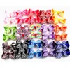 Baby Stripe Bow Hairpins 3 tums Flickor Mini Designer Bowknot Hårklipp barn Söt Barrettes Travel Hair Tillbehör 200PC TTA909