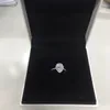 Tear drop CZ Diamond RING Originele Doos voor Pandora 925 Sterling Zilveren Ringen Set voor Vrouwen Huwelijkscadeau Sieraden