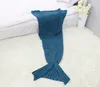 Mermaid Blanket cauda High Grade laço Quintal Knitting Factory Direct Blanket Thicken Crianças Mãe Família Cobertor Cobertores Rabo Quente