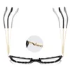 Mode Vierkante Brilmonturen Voor Vrouwen Trendy Sexy cat eye brilmontuur Optische Computer Brillen oculos Armacao 20196488010