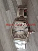 Лучшие продажи Рождественский подарок роскошь высокое качество 33mmSTAINLESS стальной браслет дамы Кварцевые спортивные часы серебро рябь W62016V3 женщин Wris