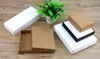 10 pièces grande boîte-cadeau kraft brun, boîte-cadeau de mariage violet noir grandes boîtes d'emballage de noël