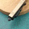 Tek hareket bıçak çift etkili altın D2 sağkalım bıçak CNC b saten bıçak 6061-T6 taktik açık hayatta kalma EDC kesici kamp aracı katlanır