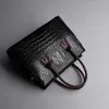 2019 New Vintage Alligator Genuine Leather Ladies Handbags Women Bags Woman Shoulder Bag Female Bolsas Feminina1