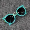 Oeil de chat enfants lunettes de soleil garçon fille mode Protection UV lunettes de soleil simple mignon lunettes cadre enfant lunettes été plage Accesso9266575