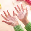 DHL free shipping Disposable transparent gloves PE 500 pcs per lots hands protective home kitchen gloves household cleaning FY4008