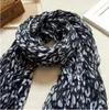 luxuryautumn winter new leopard tassel wrinkles casual wild ladies scarf classic print pattern cotton creasing Scarf big size 2005408625