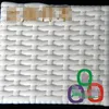 500G 60M White color imitation flat synthetic rattan weaving material plastic PE rattan for knit and repair chair table,storage etc