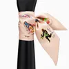 Gxih Foulards 12 Constellations Tarot Série Nouveau Design Imprimer Femmes Foulard En Soie 2019 Mode Foulard Petite Cravate Lier Wrap Sac Rubans
