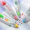 DIY Fotoalbum Dekorativ penna Student Tillbehör Tape Sweet Floral Pen Sticker Kids Stationery Decor Label Sticker Paper Correction Tape