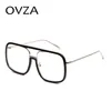 All'ingrosso-OVZA Montature per occhiali bianchi trasparenti Montature per occhiali da donna Grandi Occhiali Mshion Accessori Classic Rectangle S2004