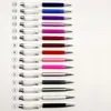 Creative Empty Tube Ballpoint Pen Self-filling Metal Crystal Ballpen With Roller Ball Pen Cute DIY Writing Gift DLH381