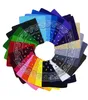 55x55CM high quality hip hop printed cotton bandana unisex head scarf free and fast express delivery