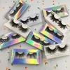 Wholesale 27mm 5D Mink Eyelashes 100% Real Long Dramatic Strip False Lashes Cruelty Free G-EASY