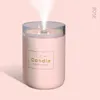 Ultrasonic Air Humidifier Candle Romantic Soft 280ML Light USB Diffuser Car Purifier Aroma Anion Mist Mak