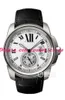 10 Estilo de Luxo Novo Aço Inoxidável Automático Mens Watch 42mm W7100041 Pulseira De Couro Preto Relógios dos homens relógios de Pulso