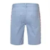 Män jeans shorts mode sommarbroderi patch orolig denim shorts mens kläder mode streetwear asiatisk storlek42214577969572