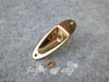 Niko Gold Electric Guitar Output Jack Socket Plate2 Skruvar för Fender Strat Electric Guitar Whole9994488