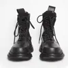 Europäische Mode Herren Aufzug Schuhe Casual Hohe Qualität Männer Leder Stiefel Höhe Erhöhen Männer Stiefeletten 13#25/20D50