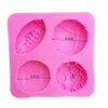 Stampo per palline in silicone Calcio Basket Rugby Tennis Strumento per decorare torte
