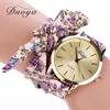 Mode Women039s Flower Star Bow Wristwatch Scarf Band Party Casual Watch Montre Femme Women Gift5050267