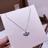 Pendant Necklaces Top Dream Series Jewelry Necklace Fan Shaped Skirt Wedding Women Banquet Party Accessories1