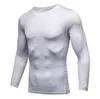 Ny 2022 Höst Vinter Pro Sport Gym T-shirts Skinny Långärmad Kamouflage Stretch Combat Running Jogging Basketboll Fotboll T-shirt Män