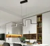Moderne pendentif LED lumières salle à manger cuisines AC 85-265 V Luminaire suspendu Luminaire colgante maison pendentif LED lampe MYY