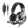 Hörlurar kamouflage stereo djup bas med mikrofon forxbox onecomputer switch game spelare mobiltelefon headset gaming headset3150456